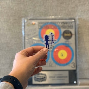 Archery boy/girl/recurve/compound. Decal.