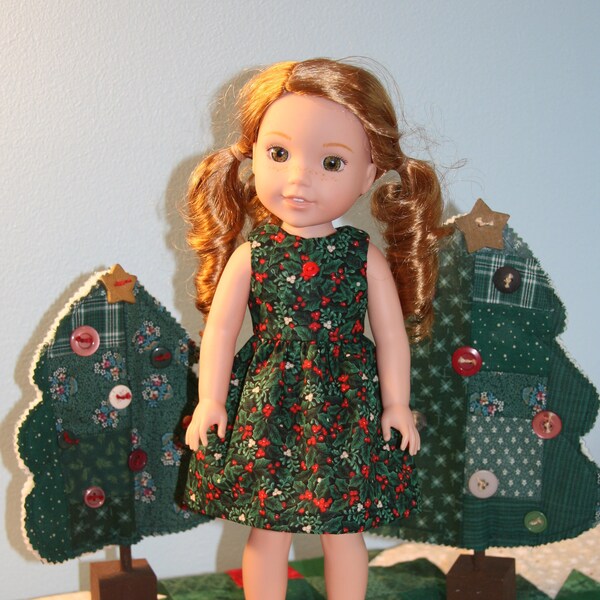 Christmas Dress for Wellie Wishers