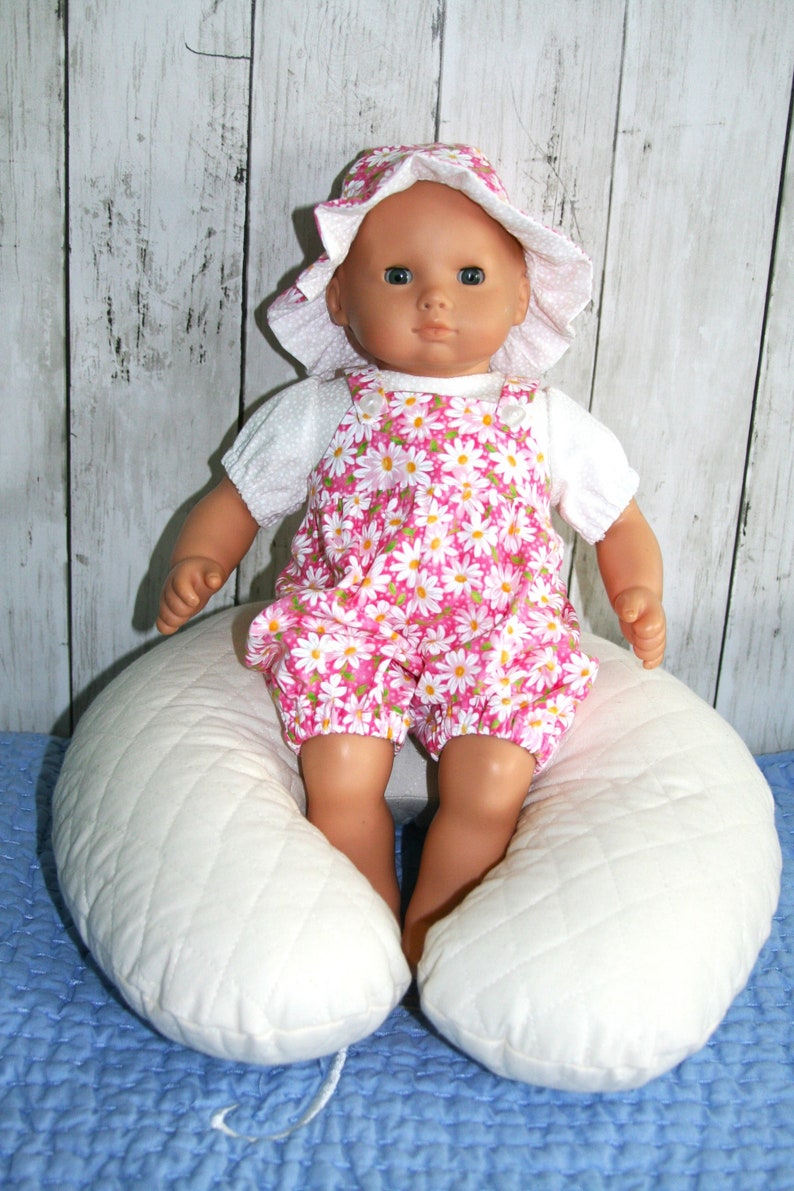 Bubble Overalls Blouse and Hat for Bitty Baby Etsy