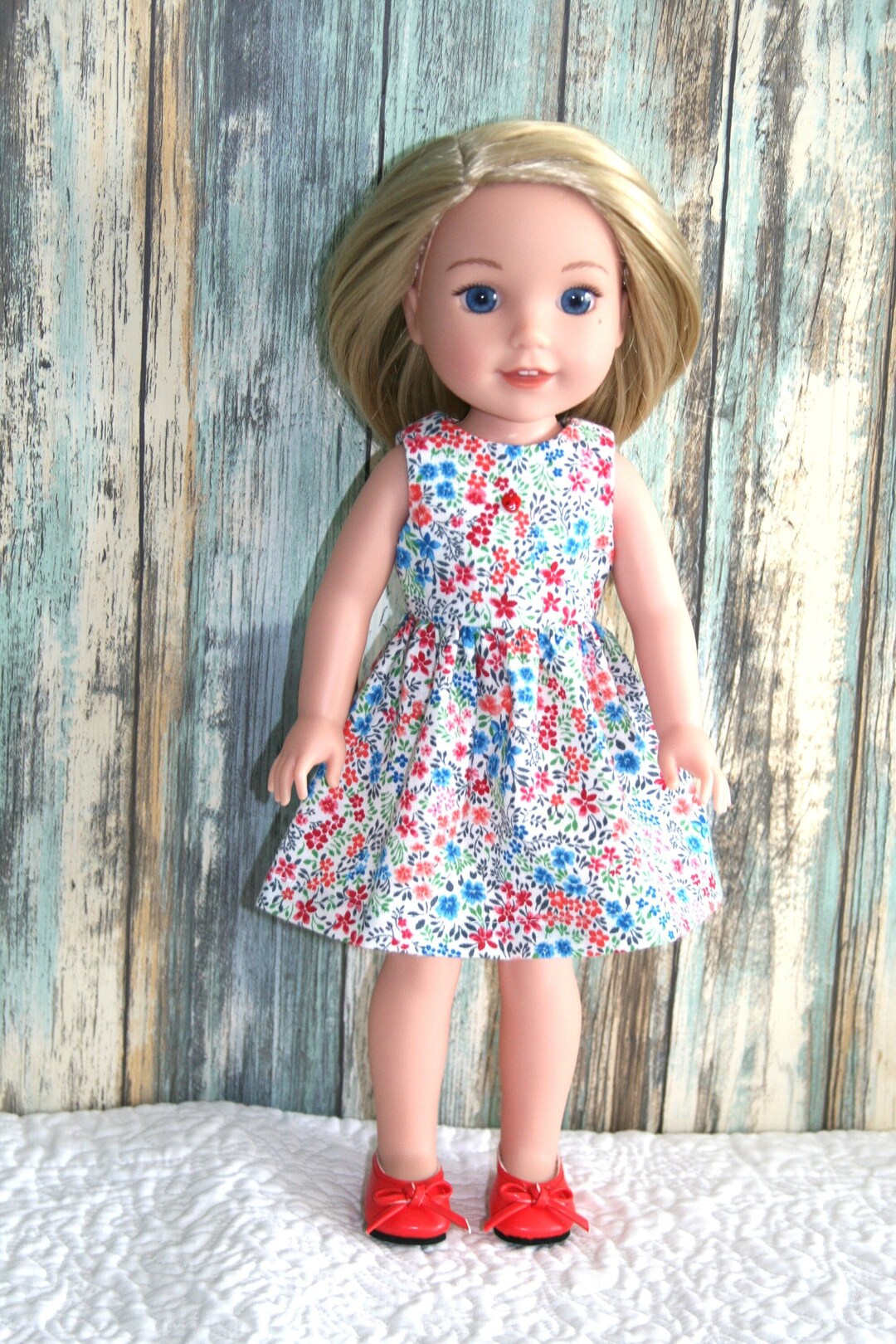 Wellie Wisher Floral Dress Etsy