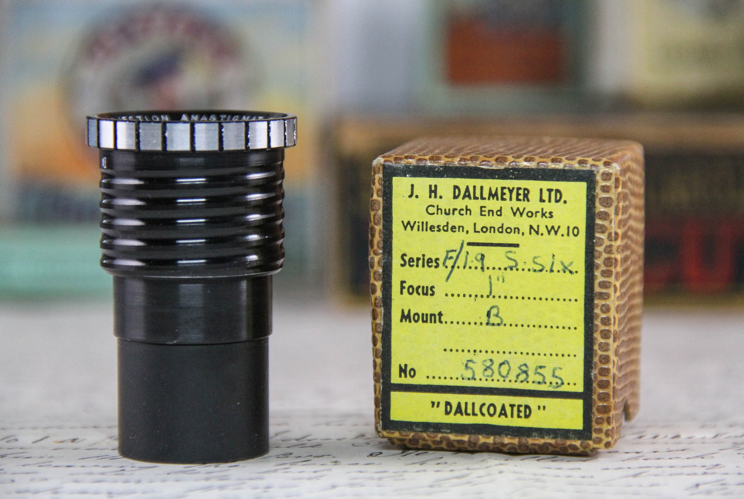 ダルメイヤーレンズ　2 F1.9 Dallmeyer Kinematograph 2inch f1.9 (M改) – FLASHBACK CAMERA