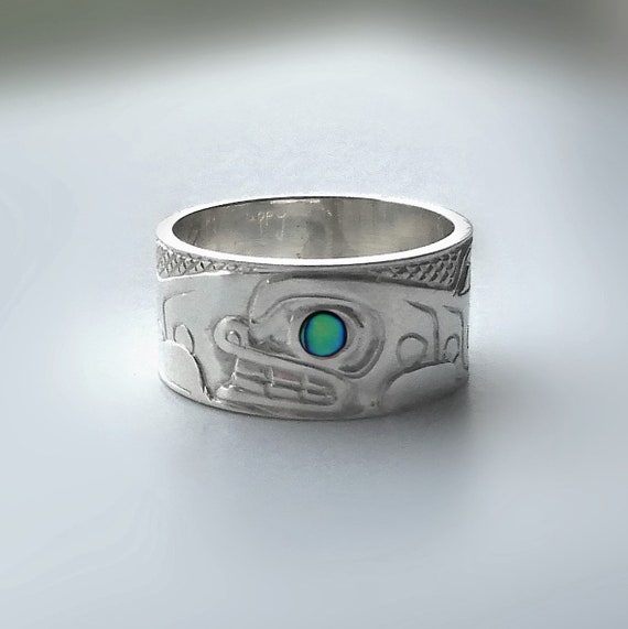 Orca shop whale ring