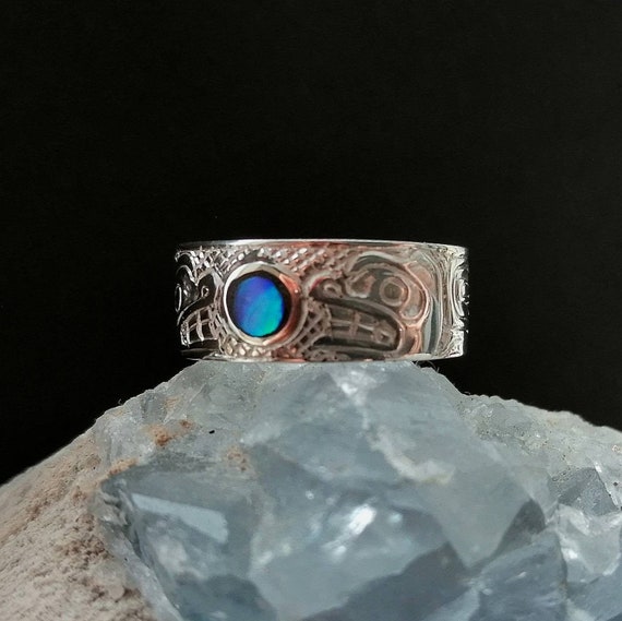 Native american bear best sale ring