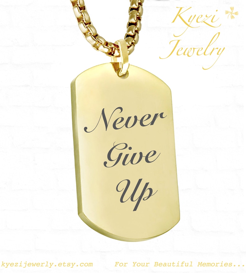 personalized dog tag necklace for boyfriend