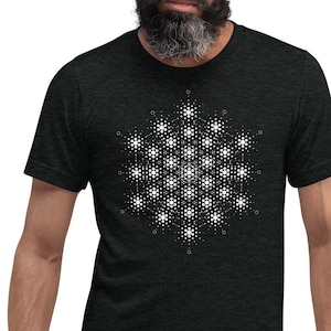 Sacred Geometry Shirt, Star Seed Shirt, Flower of Life Shirt, Metatrons Cube Shirt, Fibonacci Shirt, Psychedelic Shirt, Visionary Art Shirt