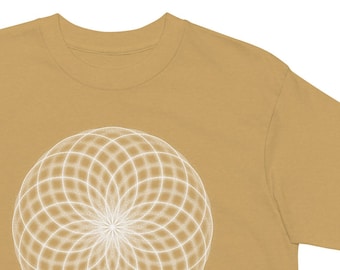 Heilige Geometrie Shirt, Torus Energie Veld Shirt, Aura Shirt, Bewustzijn Shirt, Mandala Shirt, Meditatie Shirt, Visionaire Art Shirt