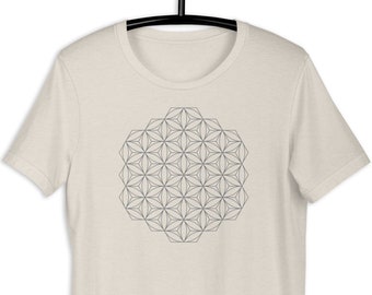 Sacred Geometry Shirt, Visionary Art Shirt, Yoga Shirt, Meditation Shirt, Spiritual Shirt, Geometric Art Shirt