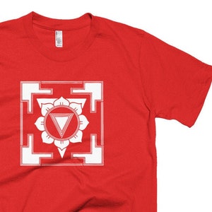 Kali Yantra Sacred Geometry Indian Power Energy Tantric Yoga Shirt Nature Mother Goddess Shirt Shakti Hindu Diwali Festival Clothing Yoga Te
