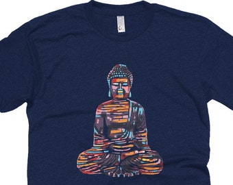 AZSTEEL Magic Mushroom Buddha Psychedelic Hippie Zen Yoga Meditation T-Shirt AZSTEEL Magic Mushroom Buddha Psychedelic Hippie Zen Yoga Meditation T-Shirt