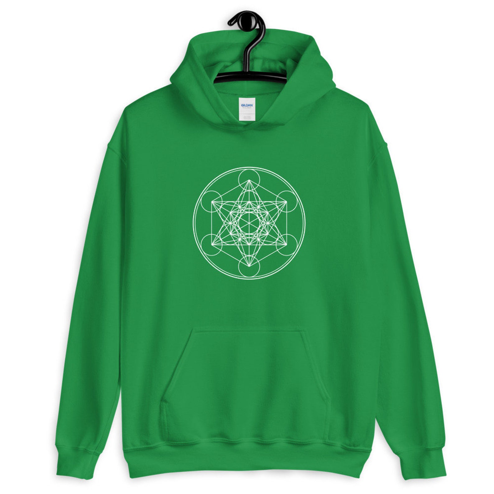 Metatrons Cube Hoodie Womens Sacred Geometry Sweatshirt Etsy