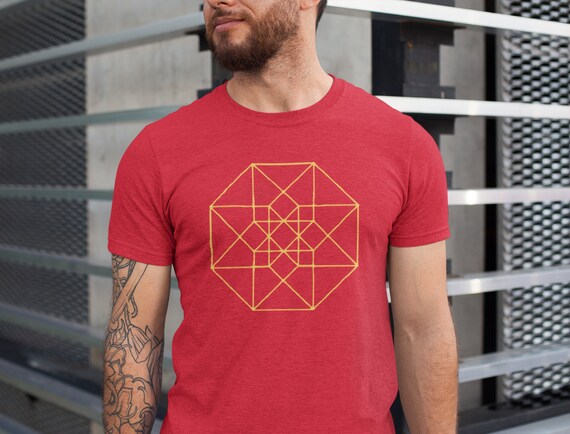 Geometric Chakra - Psychedelic Sacred Geometry T-Shirt Geometric Chakra - Psychedelic Sacred Geometry T-Shirt