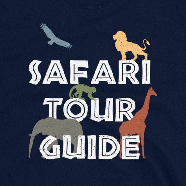 Safari Tour Guide Halloween Costume T-Shirt