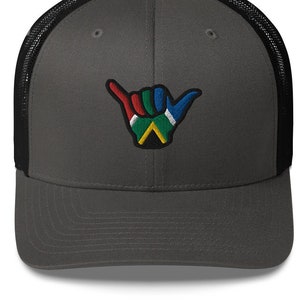 South Africa Hang Out Chill Bru Embroidered Trucker Cap