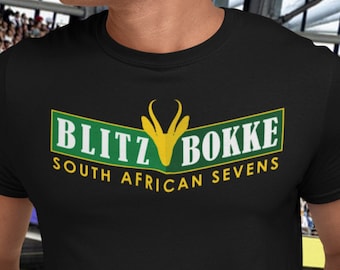 Camiseta sudafricana de Sevens Rugby / Blitzbokke Springbok Rugby / 7s Supporter