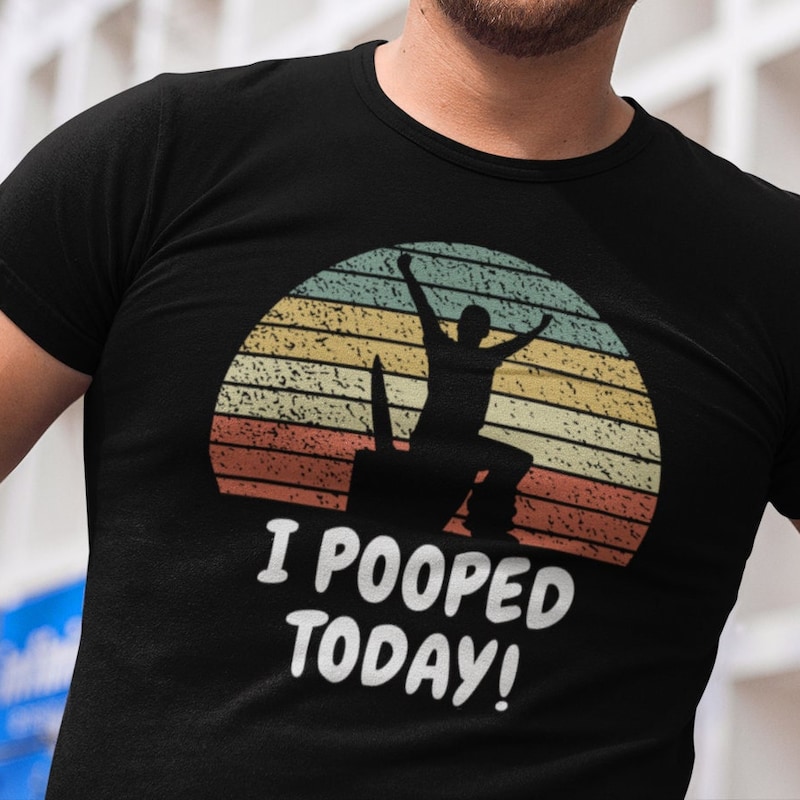 Poopy Toady I Pooped Today T Shirt - Etsy