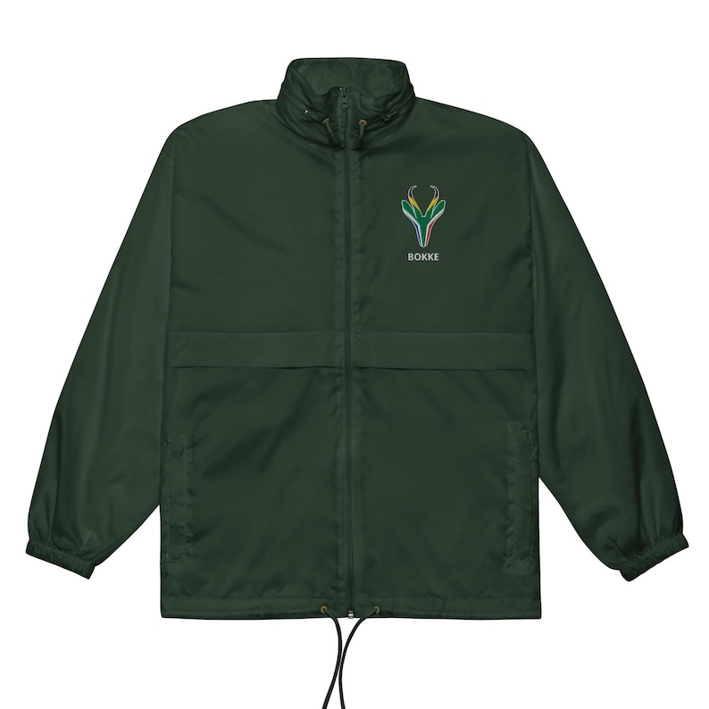 Springbok Face Embroidery South Africa Flag | Bokke Rugby Unisex ...
