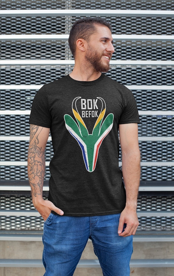 South Africa Rugby Jersey Springboks Bok Febok 2019 Gift T-Shirt South Africa Rugby Jersey Springboks Bok Febok 2019 Gift T-Shirt