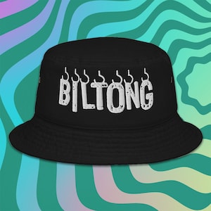 Biltong South Africa Bucket Hat | Lekker Braai | Dry Wors | Afrikaans Language