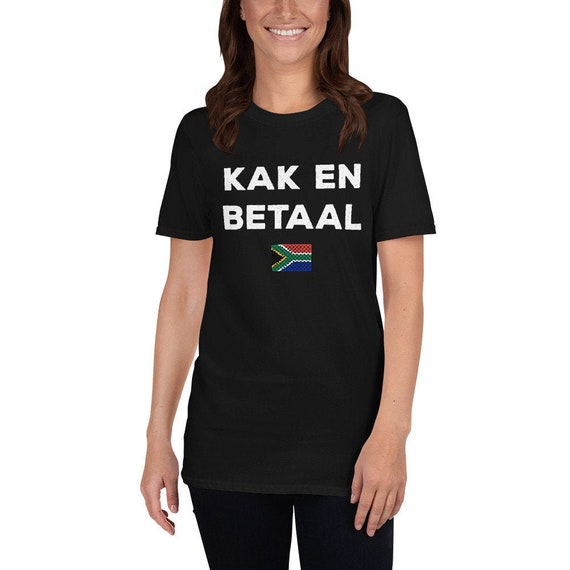 Kak Betaal South Afrikaans Holiday T-shirt Etsy Sweden