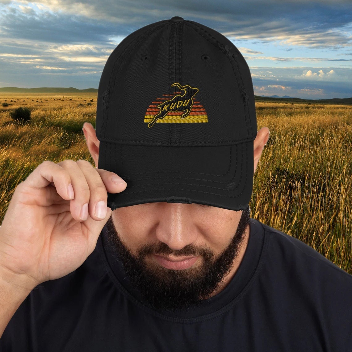VINTAGE KUDU MOTO BASEBALL CAP