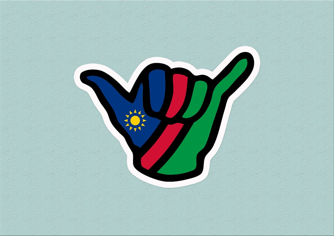Nimibia Sticker Namibia Hang Out Sticker Africa | Namibia Flag | Namib Desert | Etosha ...