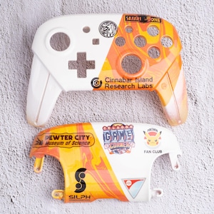 Pokémon Red Sponsors - Nintendo Switch Custom Controller Shells