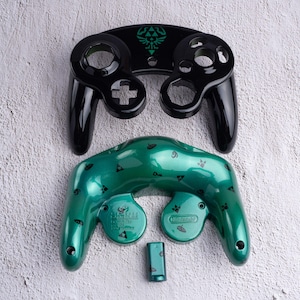 The Legend of Zelda - Individuell bemalte GameCube Controller Gehäuse