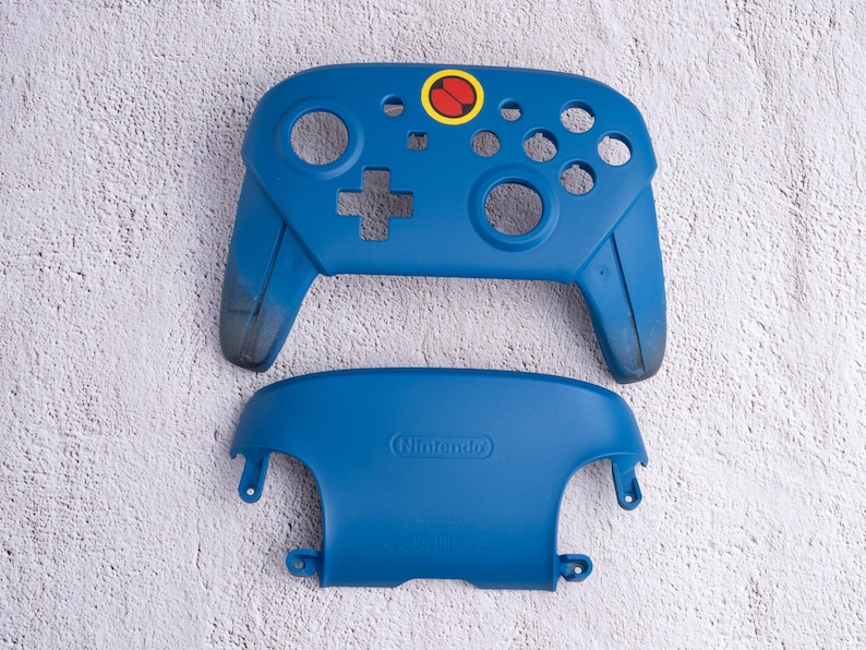 MegaMan Battle Network - Custom Nintendo Switch Pro Controller Shells image 1