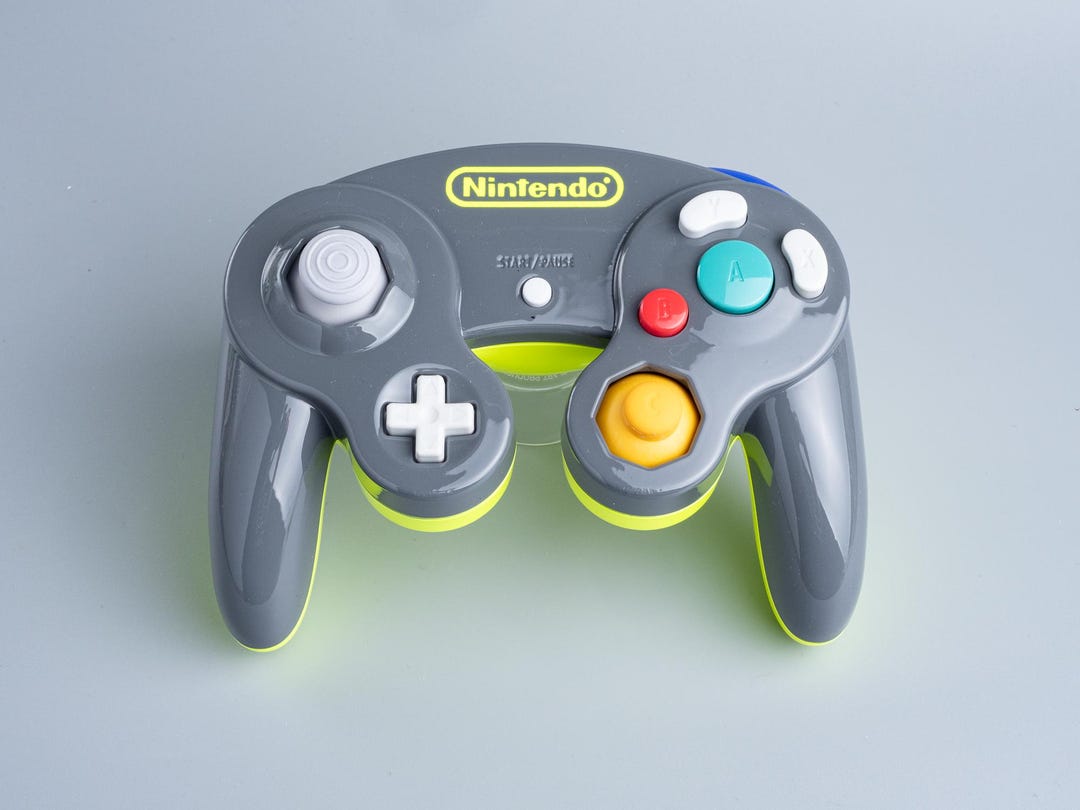 Gamecube Custom Controller Shells ~ Atomic ~ Custom Painted Shells for ...