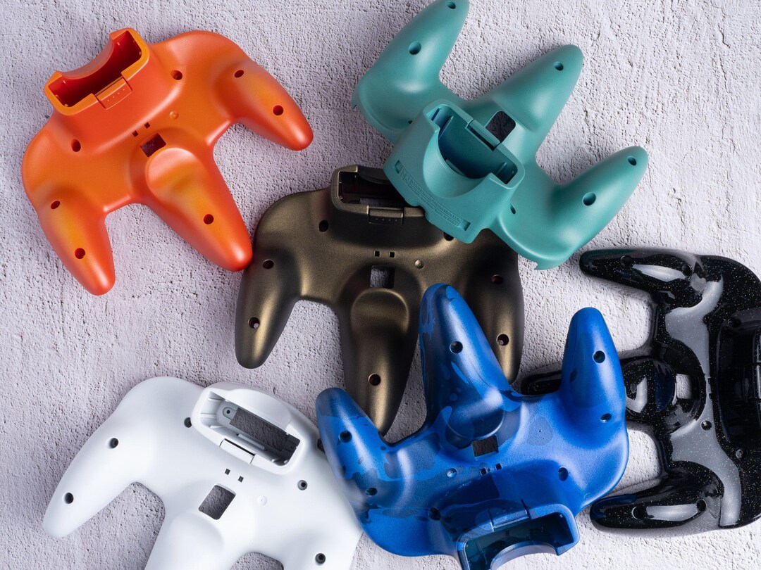 N64 Bottom Shells - Custom Painted Bottom Shells for Nintendo 64 ...