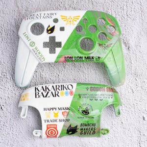 Ocarina of Time Sponsors - Nintendo Switch Custom Controller Shells