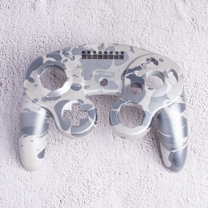 GameCube Top Shell - Grey Marble (Matte)