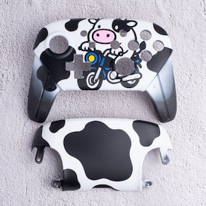Cow / Mario Kart World - Nintendo Switch Custom Controller Shells