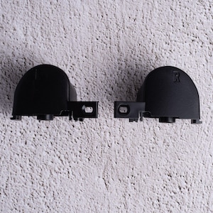 Zwarte GameCube L- en R-triggers