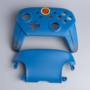 Switch Pro Controller / Shells ~ MegaMan Battle Network ~ Custom Painted Shells for Official Nintendo Pro Controllers