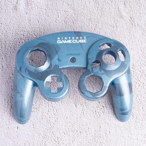 GameCube Top Shell - Blue Marble (Glossy)