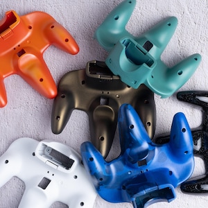 N64 Bottom Shells - Bemalte Bodenschalen für offizielle Nintendo 64 Controller