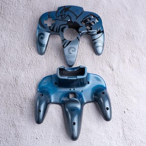 Lugia - Individuell bemalte Nintendo 64 Controller Schals