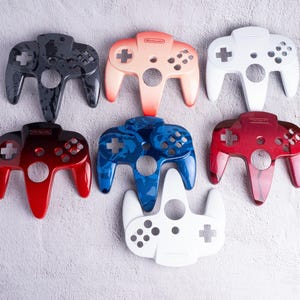 UNIKAT - B-Ware - N64 Top Shells - Individuell bemalte Top Shells für offizielle Nintendo 64 Controller