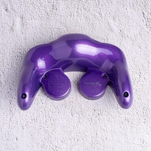 GameCube Bottom Shell - Plum (Glossy)