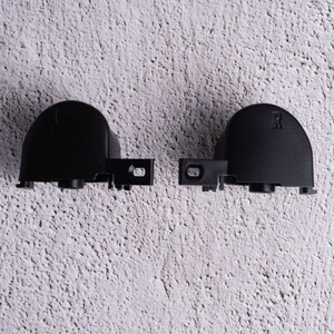 Gatillos L y R negros para GameCube