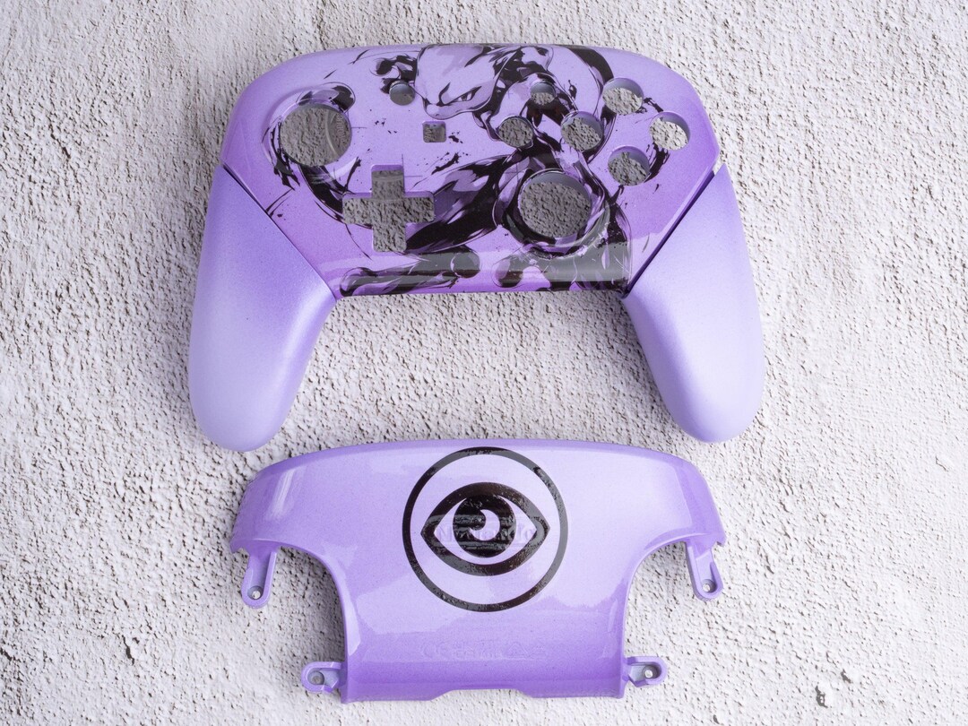 Mewtwo / Pokémon - Nintendo Switch Custom Controller Shells - Etsy