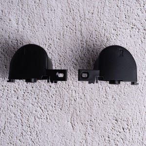 Schwarze GameCube L und R Abzugsboxen