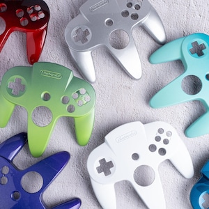 N64 Top Shells - Individuell bemalte Top Shells für offizielle Nintendo 64 Controller