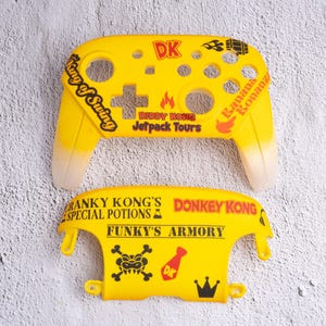 Donkey Kong - Nintendo Switch Custom Controller Shells
