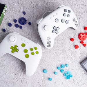 Botones de resina para el mando Bluetooth 8BitDo 64