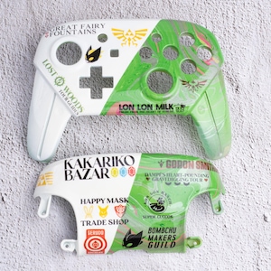 Ocarina of Time-sponsors: aangepaste Nintendo Switch-controllerbehuizingen