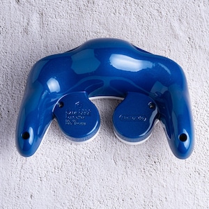 Bottom Shell for GameCube Controller ~ Custom Painted GameCube Controller Deep Blue