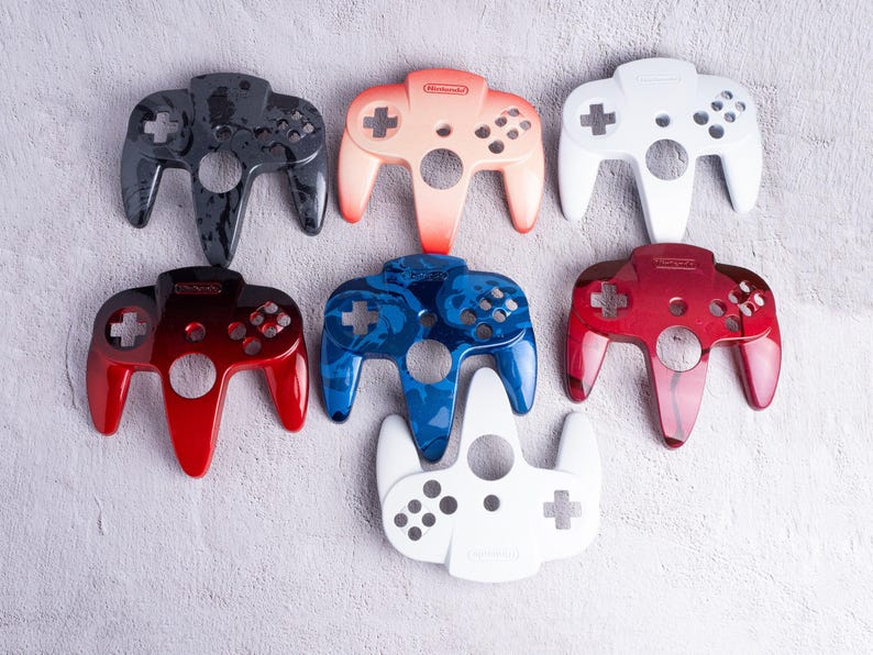 WHOLESALE - B-stock - N64 Top Shells - Custom Painted Top Shells for ...