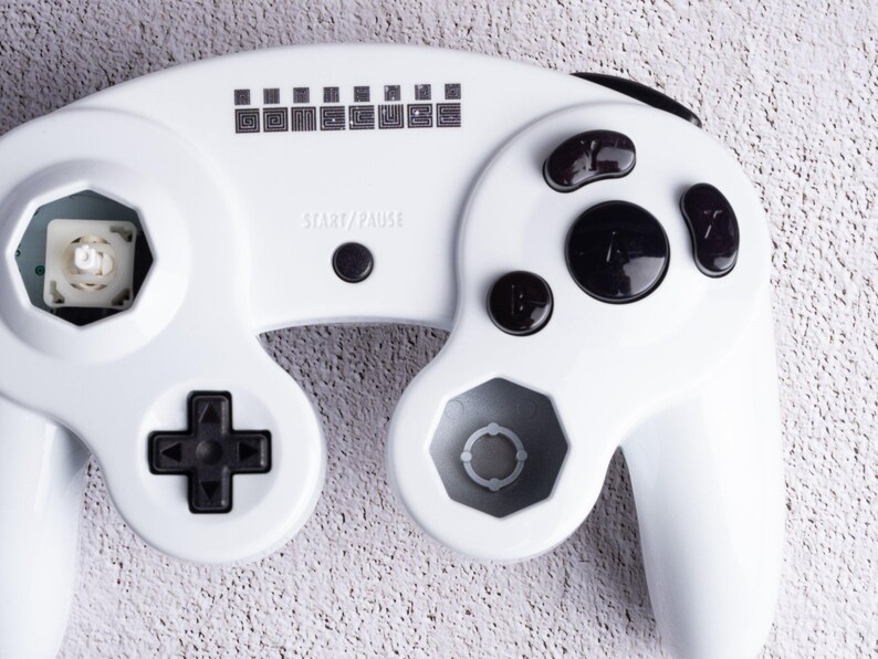 Black Gamecube Controller Buttons (ABXY, Start, D-pad and Z) Blackout ...